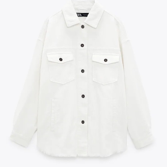 Zara Jackets & Blazers - Corduroy Overshirt/Shacket